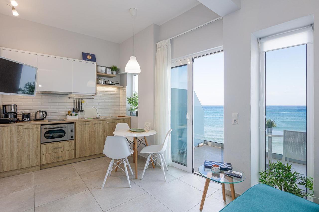 Seaside Palette Suites Rethymno  Bagian luar foto